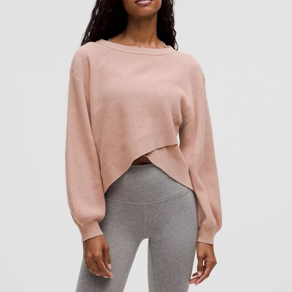Lululemon Reversible Crossover Sweater